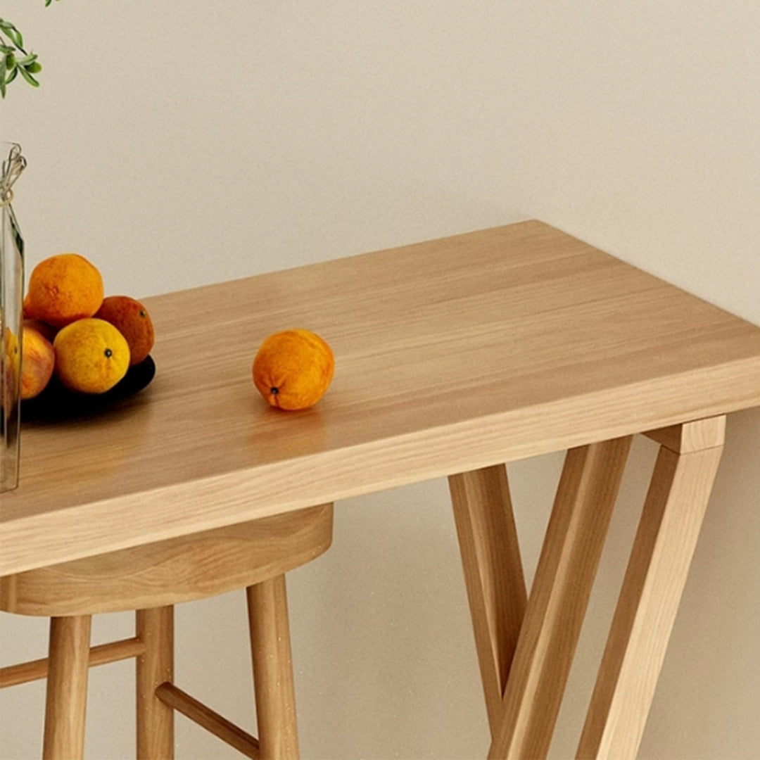 MAS-3157 Masdio Scandinavian Solid Wood Bar Table