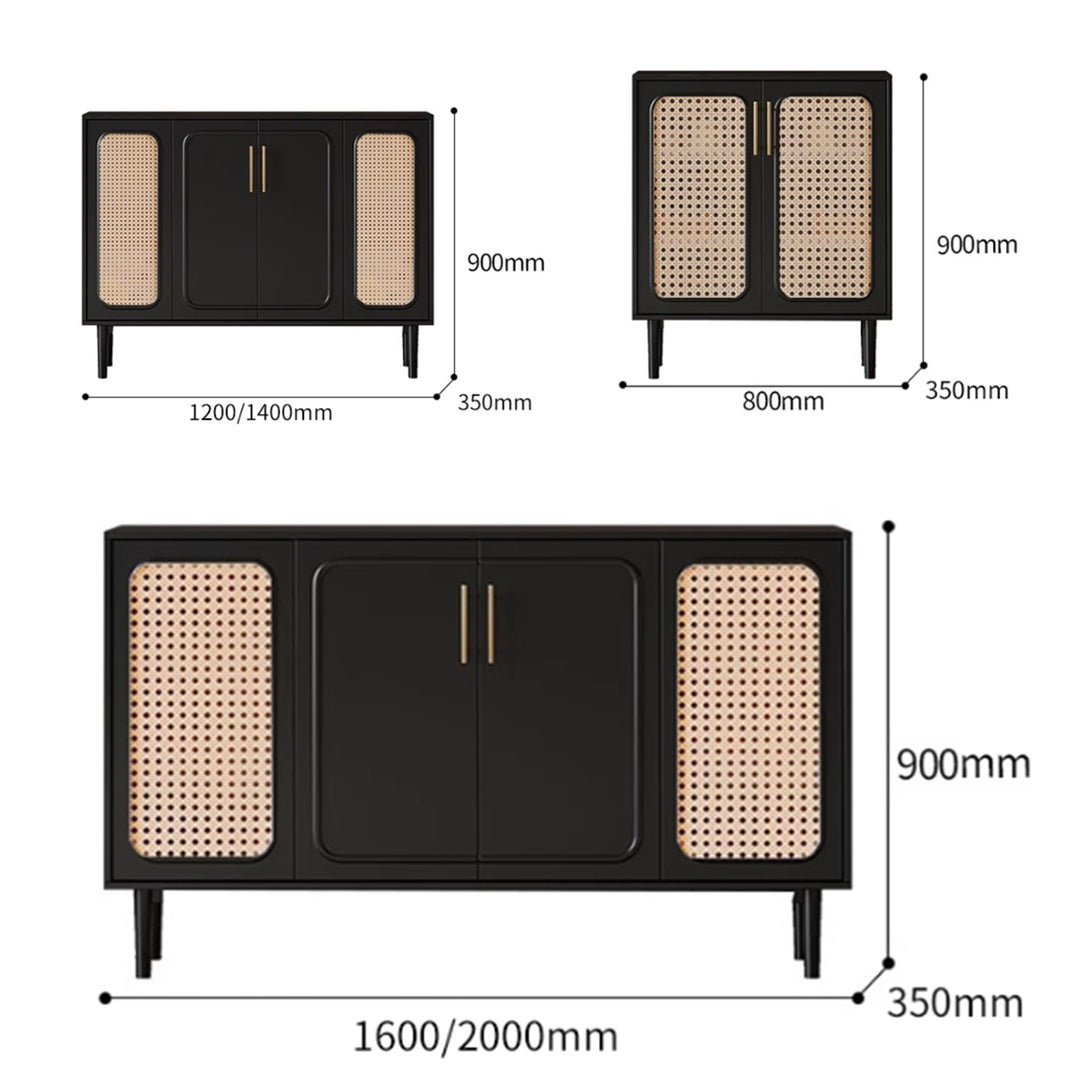 MAS-3160 Masdio Vintage Rattan Sideboard