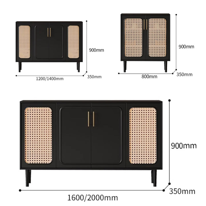 MAS-3160 Masdio Vintage Rattan Sideboard