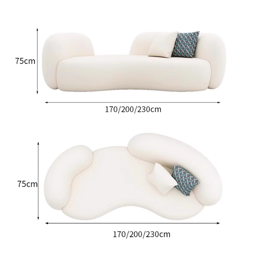 MAS-3165 Masdio Modern Boucle Sofa