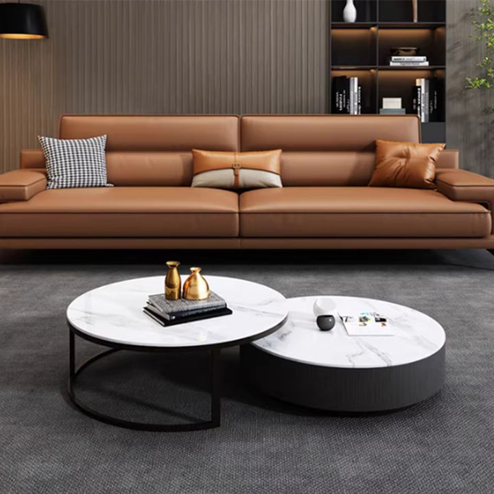 MAS-3177 Masdio Modern Leather Sofa