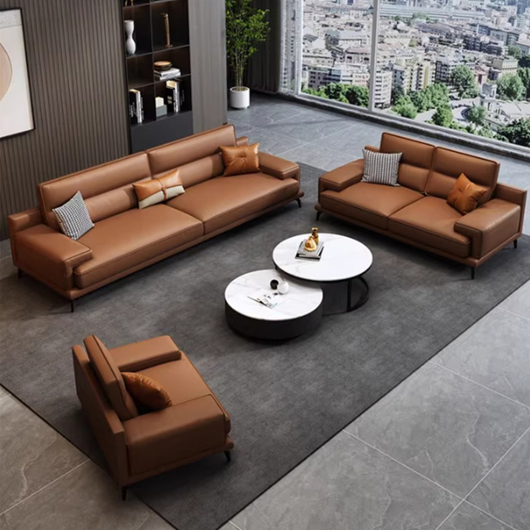 MAS-3177 Masdio Modern Leather Sofa