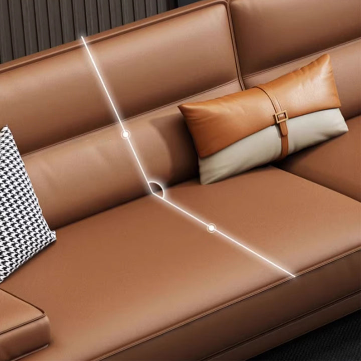 MAS-3177 Masdio Modern Leather Sofa