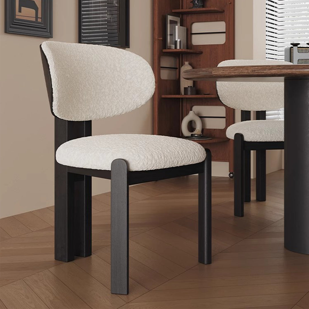 MAS-3184 Masdio Modern Boucle Dining Chair