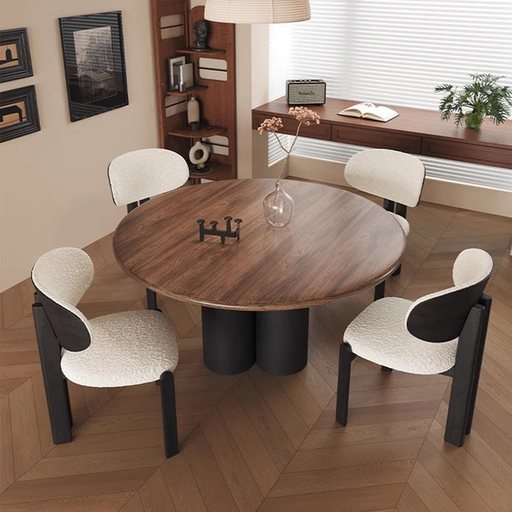MAS-3184 Masdio Modern Boucle Dining Chair