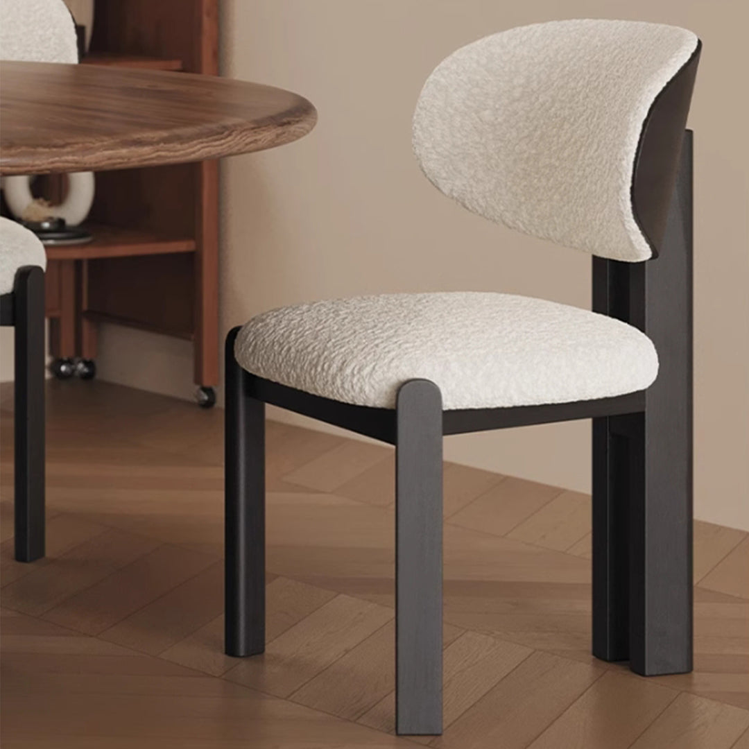 MAS-3184 Masdio Modern Boucle Dining Chair