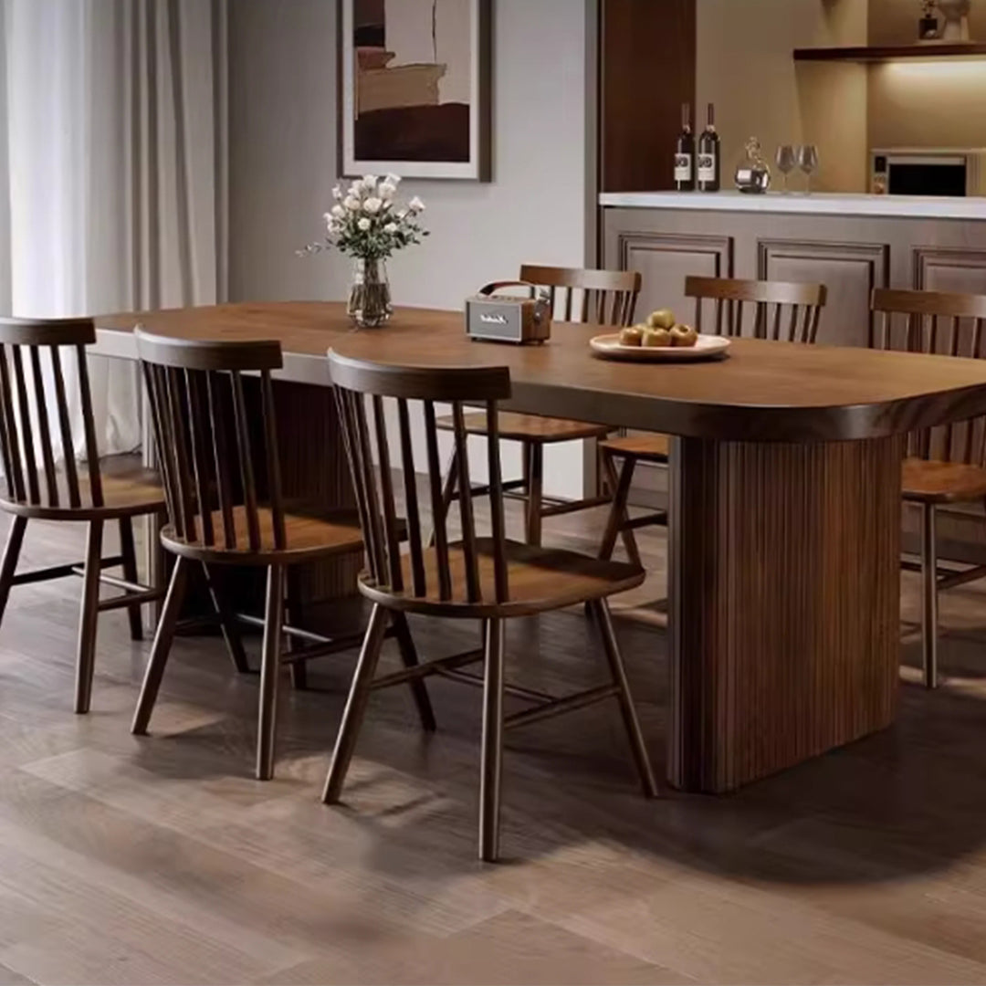 MAS-3188 Masdio Rustic Solid Wood Dining Table
