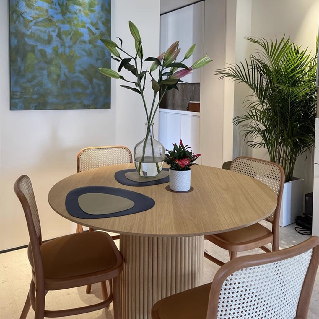 MAS-3194 Masdio Japandi Solid Wood Dining Table