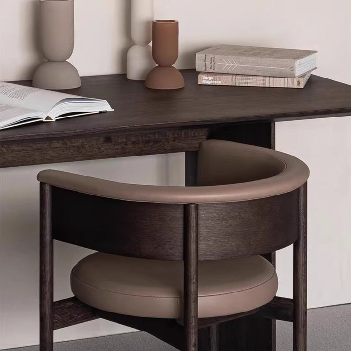 MAS-3199 Masdio Japandi Solid Wood Dining Chair