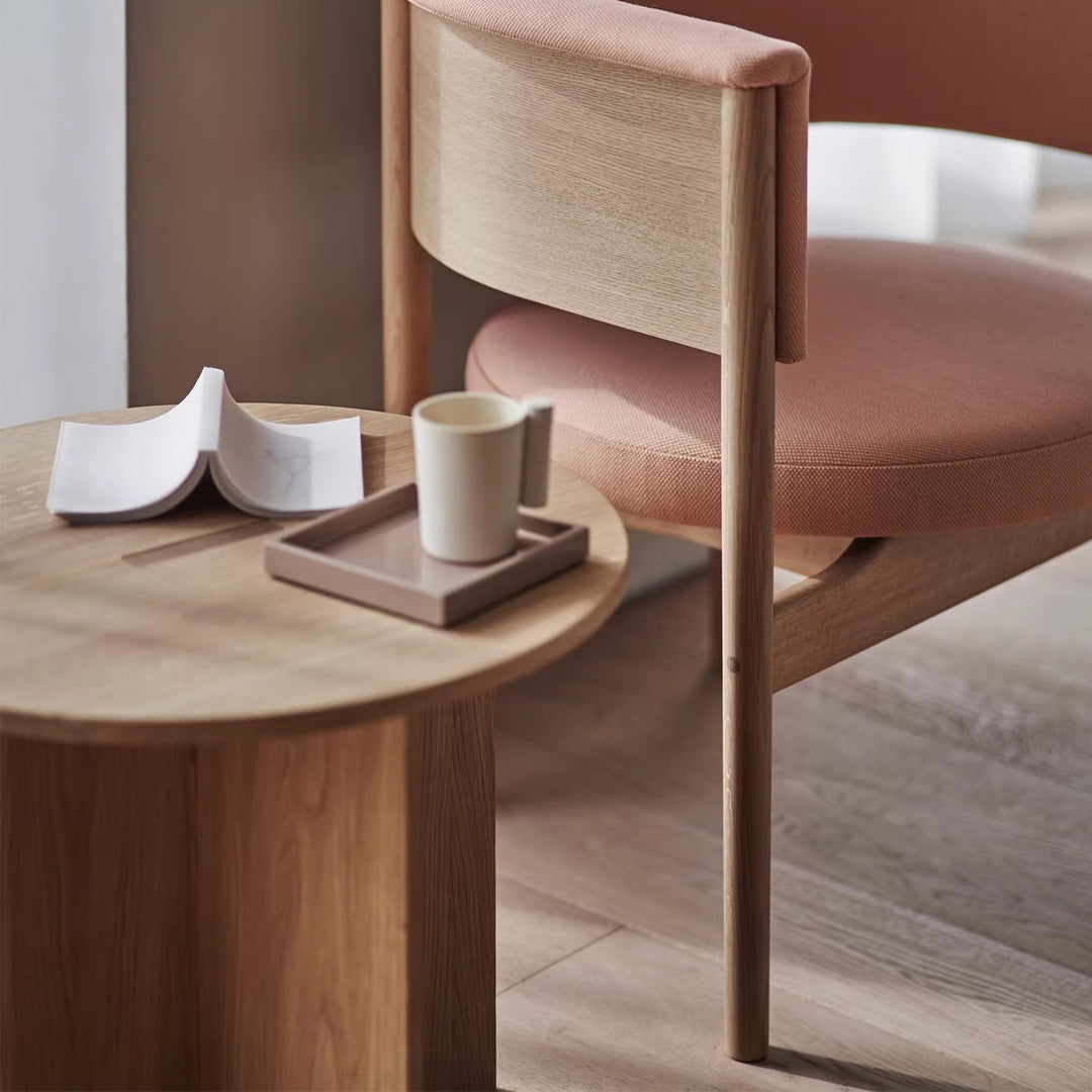 MAS-3199 Masdio Japandi Solid Wood Dining Chair