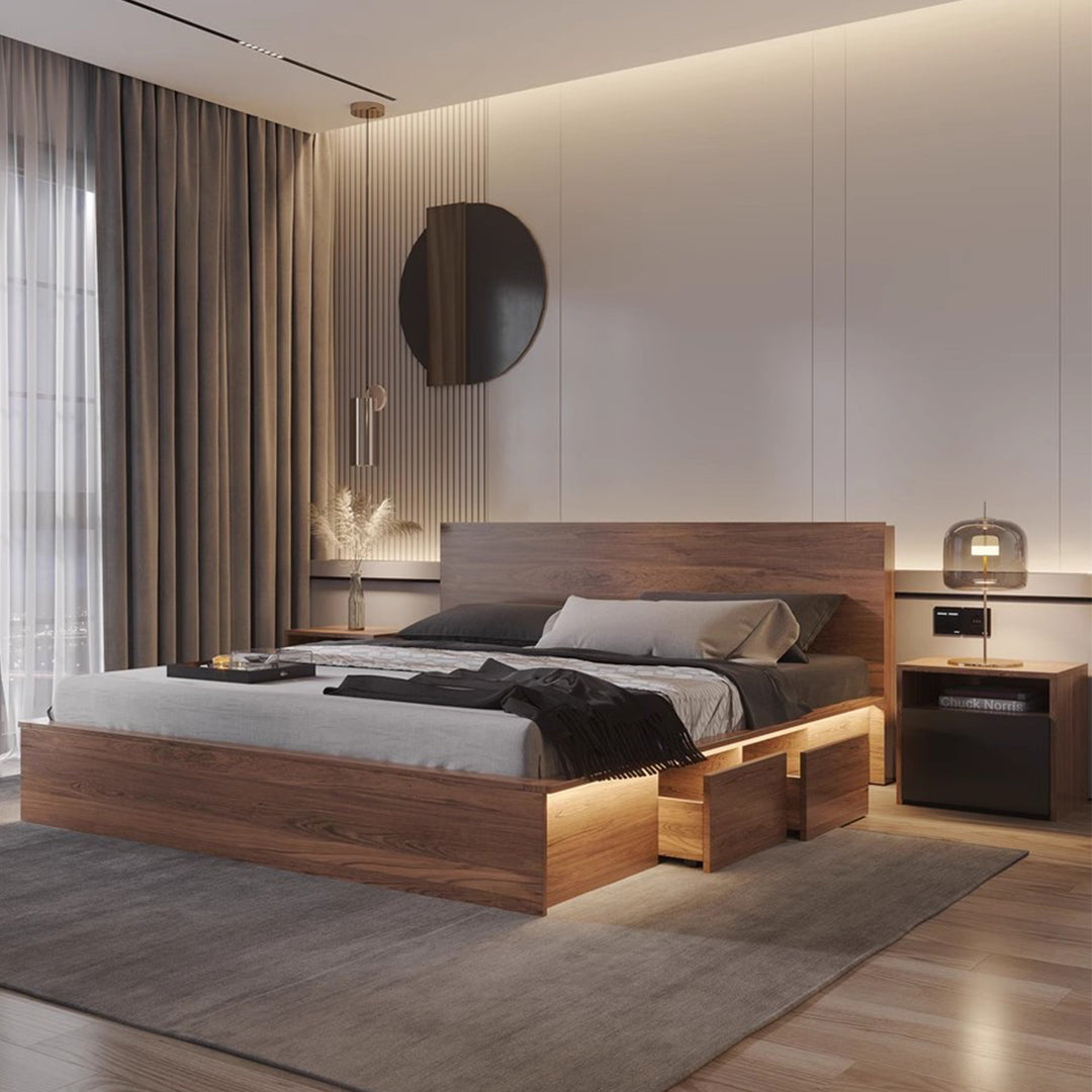 MAS-3206 Masdio Japanese Storage Bedframe