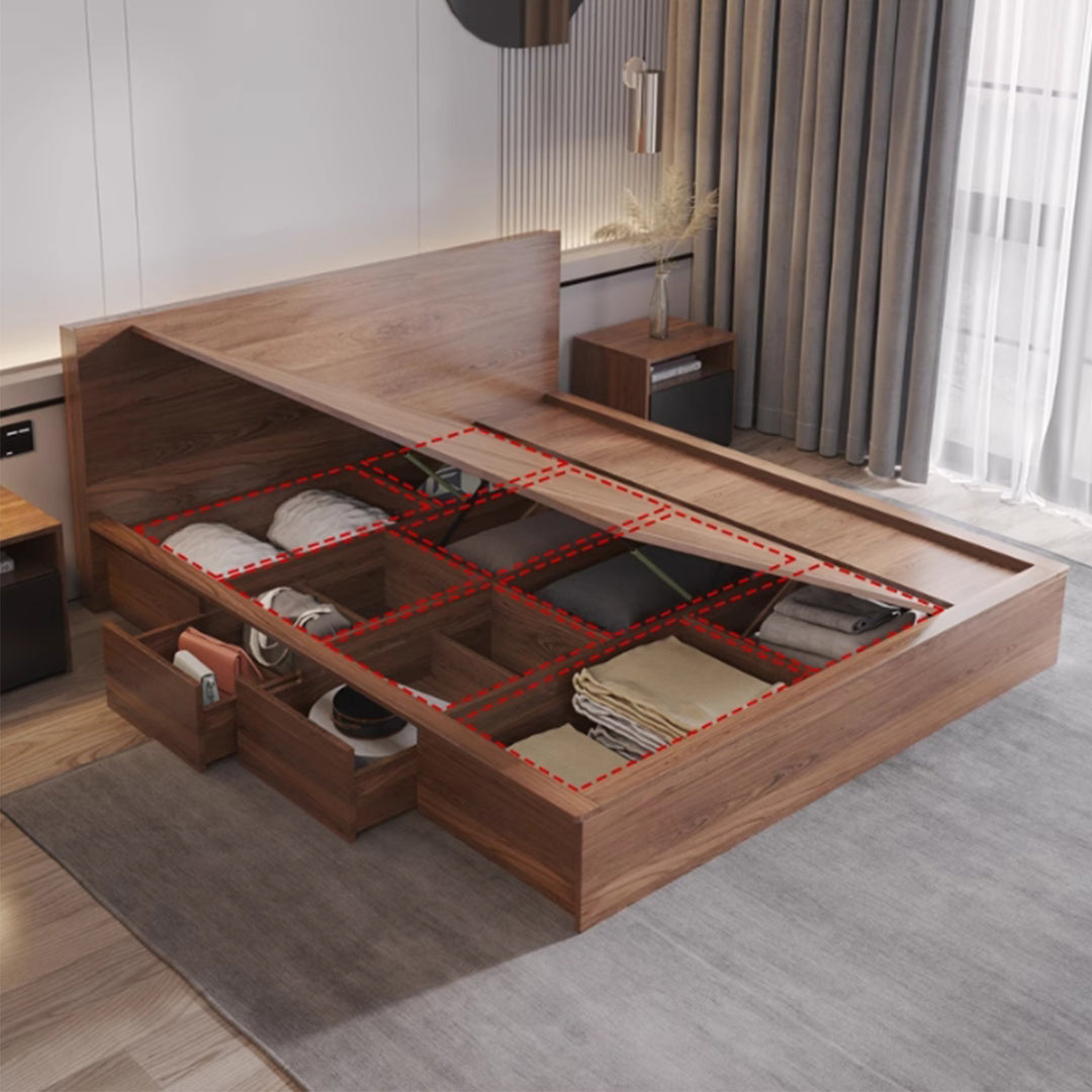 MAS-3206 Masdio Japanese Storage Bedframe
