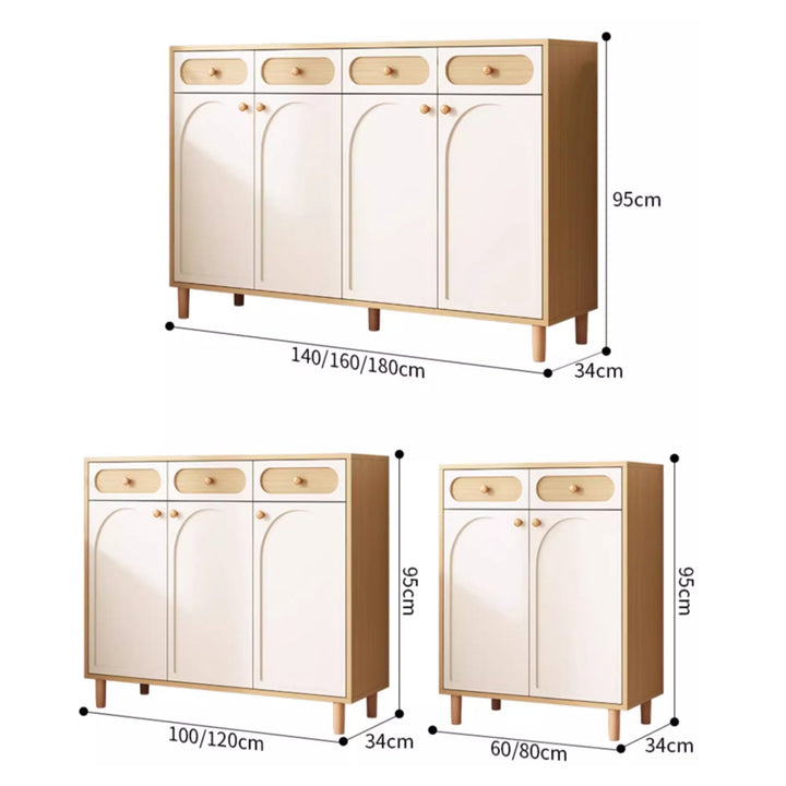 MAS-3261 Masdio Japandi Shoe Cabinet