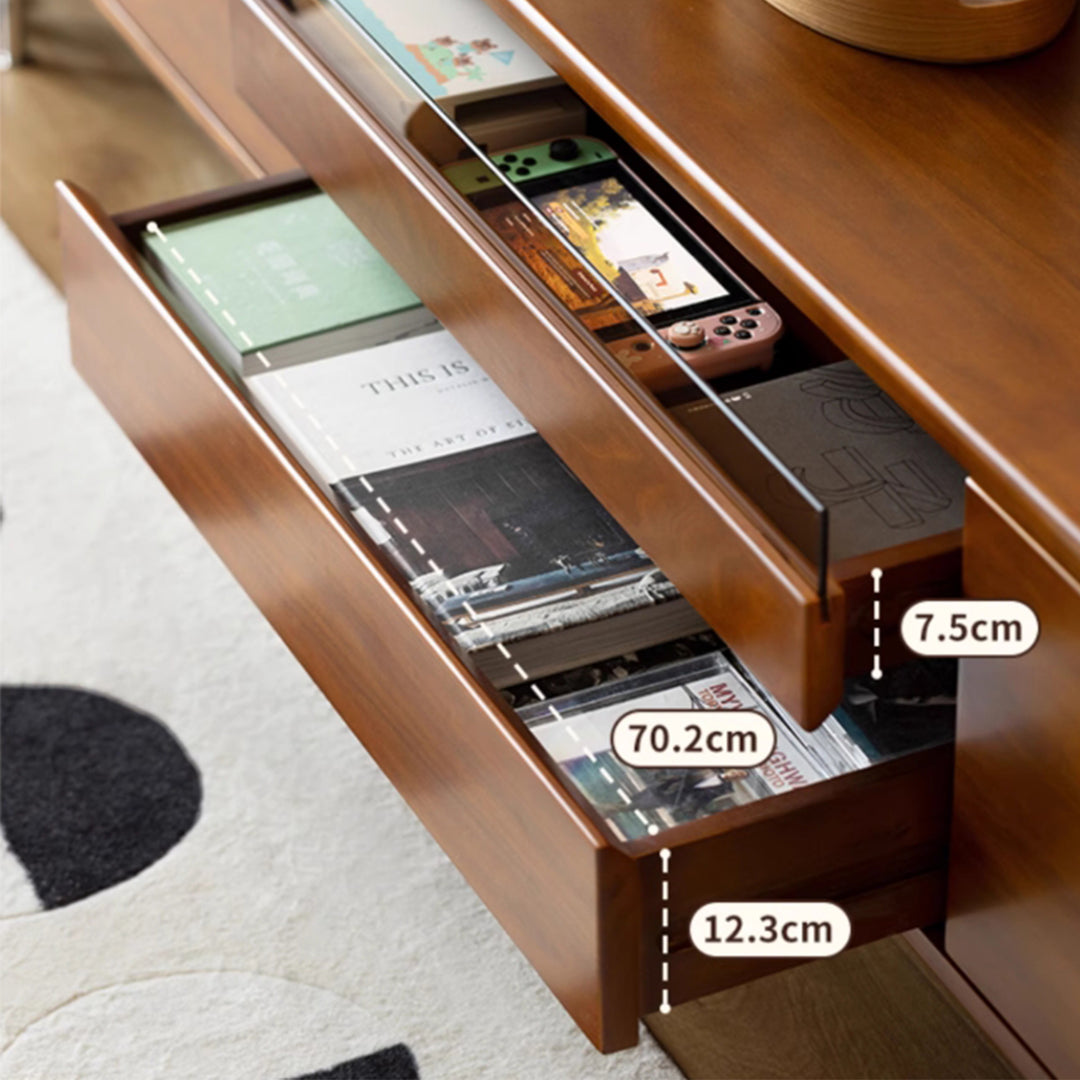 MAS-3264 Masdio Retro Solid Wood TV Console