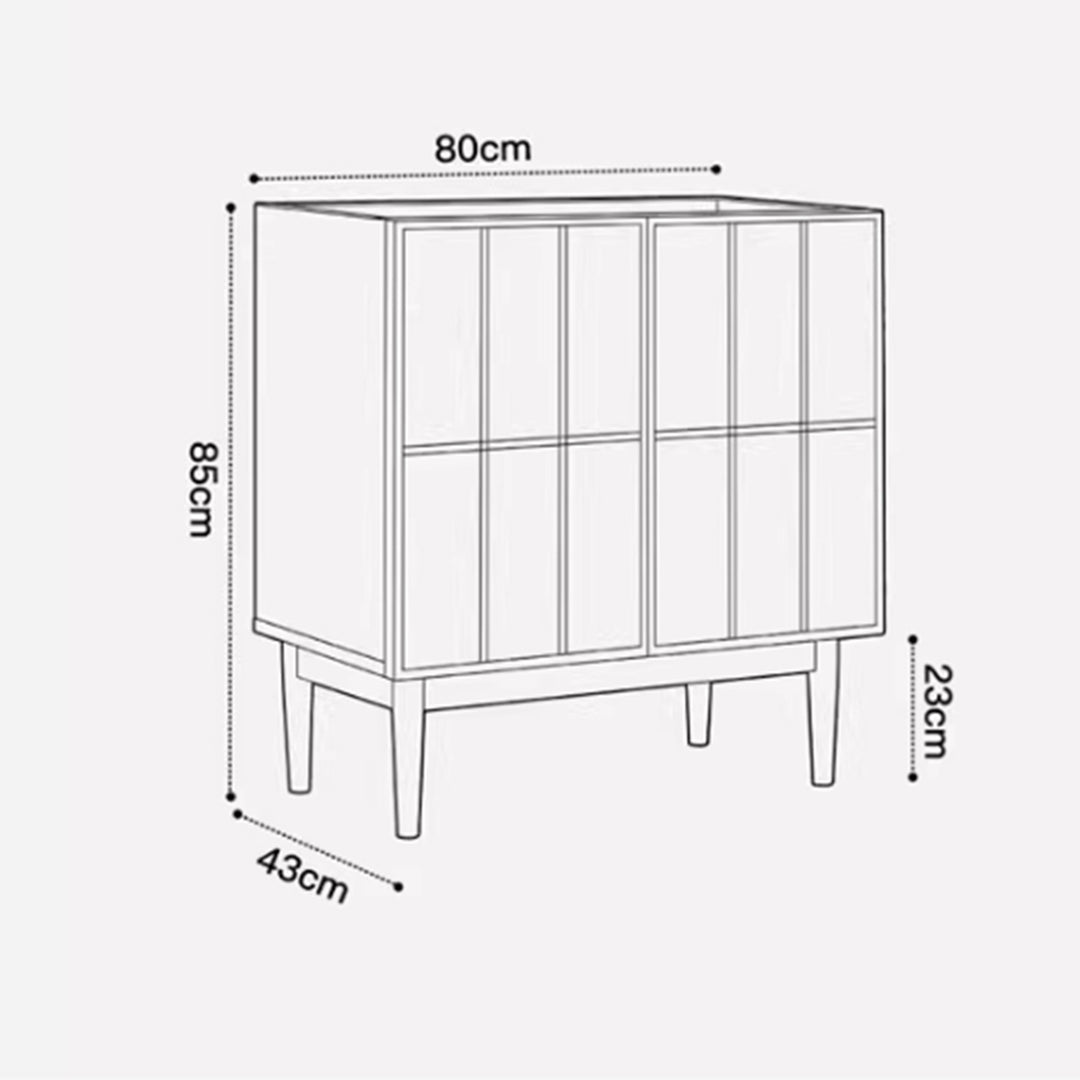 MAS-3281 Masdio Modern Solid Wood Sideboard