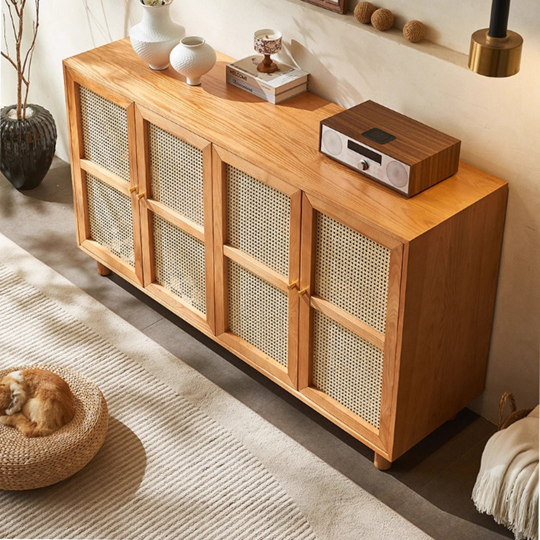 MAS-3289 Masdio Japandi Rattan Sideboard