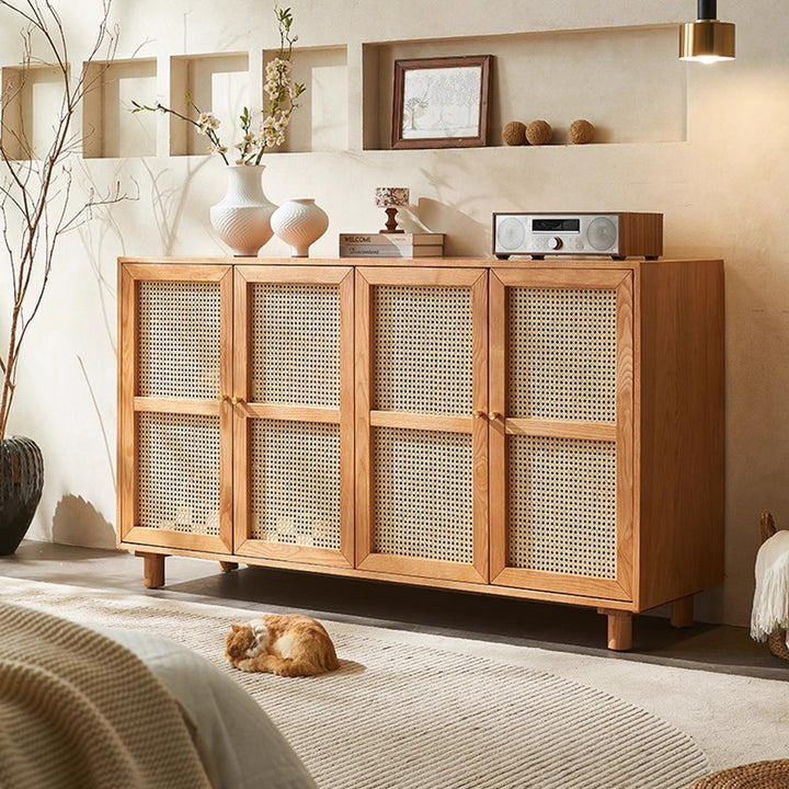 MAS-3289 Masdio Japandi Rattan Sideboard