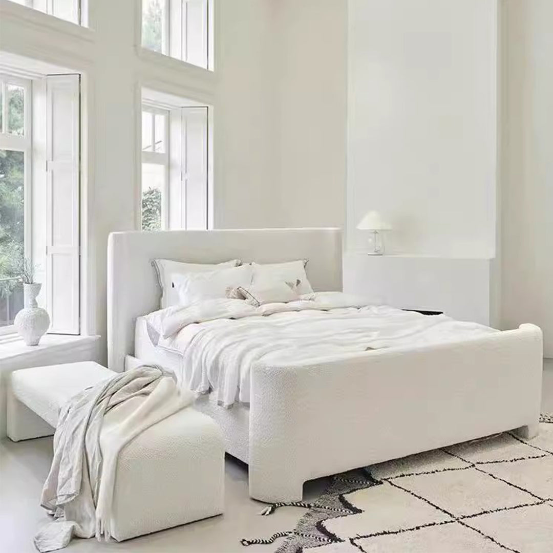 MAS-3363 Masdio Modern Boucle Bedframe