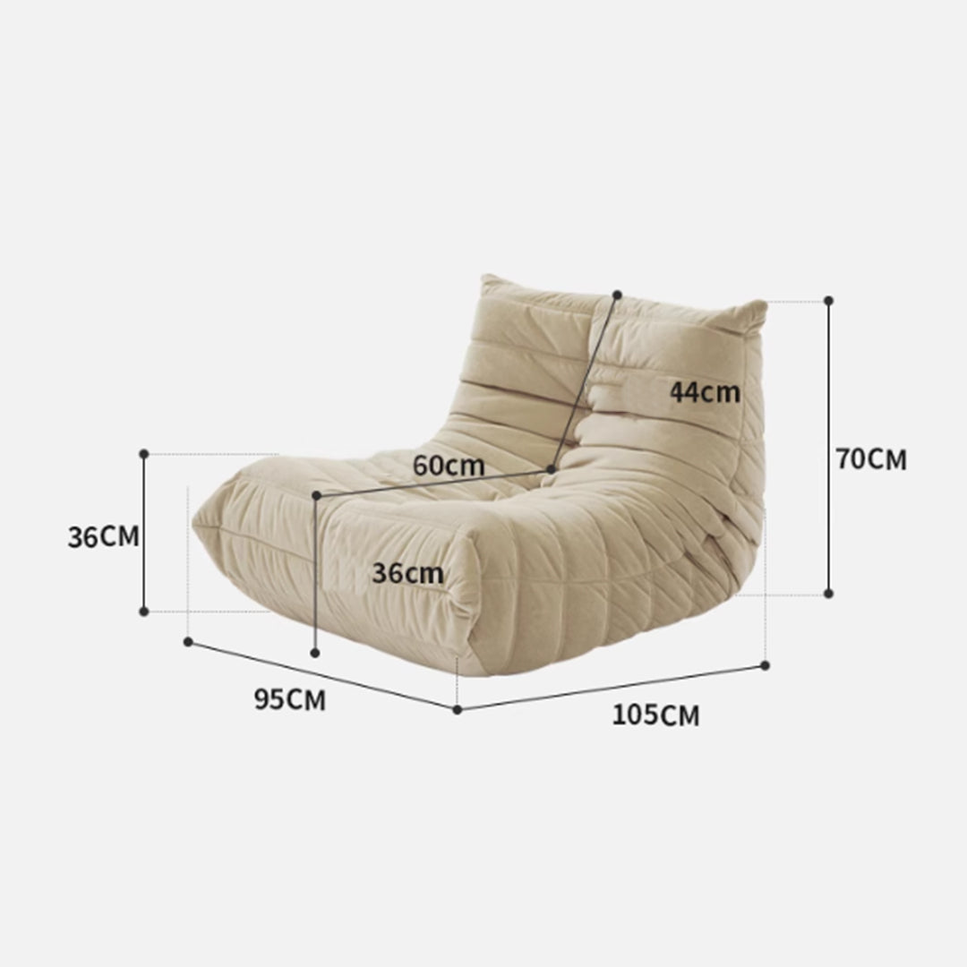 MAS-3364 Masdio Modern Caterpillar Lazy Sofa