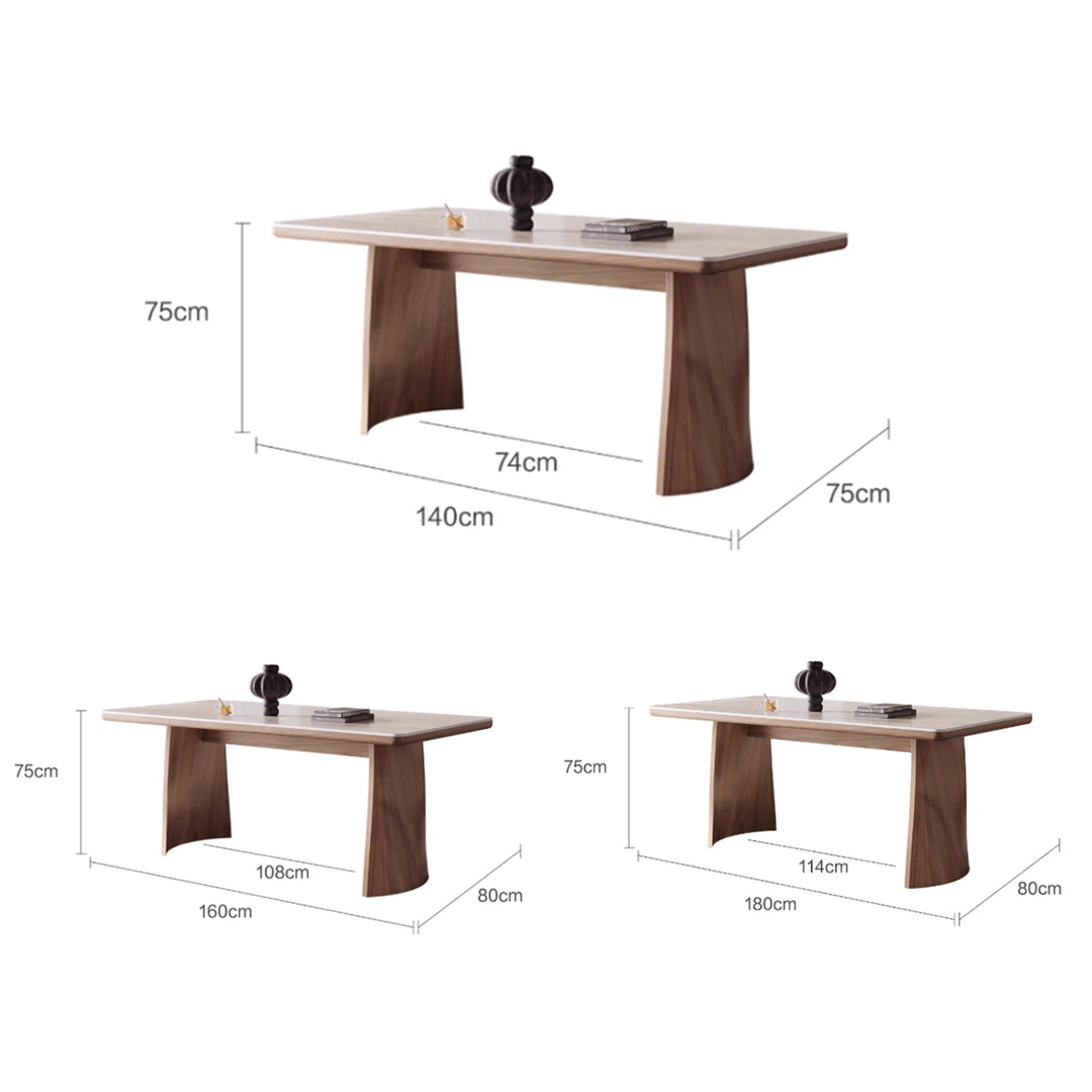 MAS-3388 Masdio Modern Travertine Dining Table