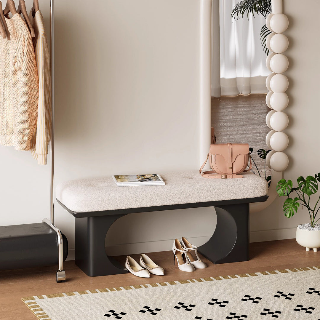 MAS-3411 Masdio Modern Boucle Bench