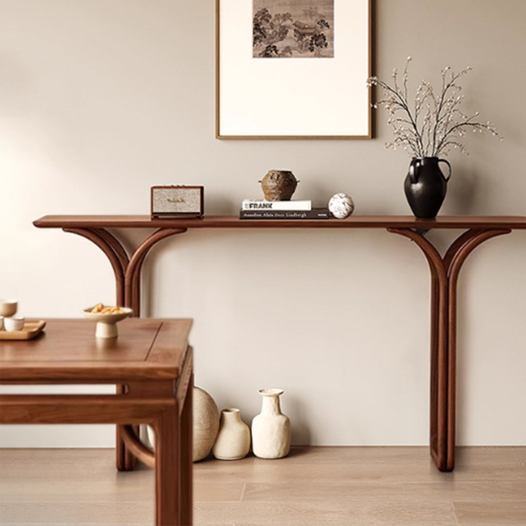 MAS-3418 Masdio Modern Solid Wood Console Table