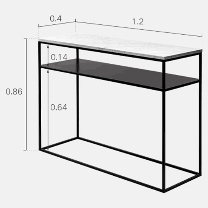 MAS-3465 Masdio Modern Marble Console Table