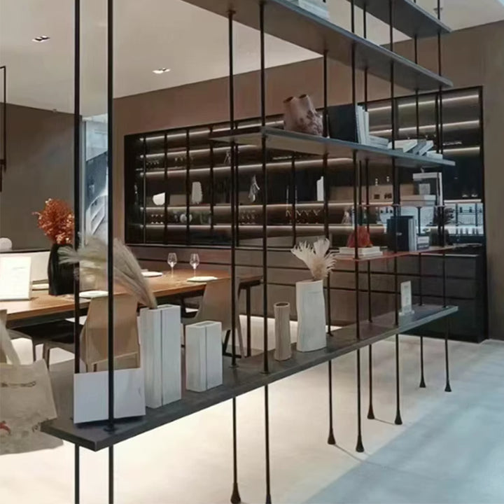 MAS-3467 Masdio Modern Solid Wood Display Shelf