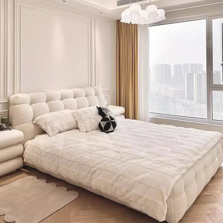MAS-3573 Masdio Modern Boucle Bedframe