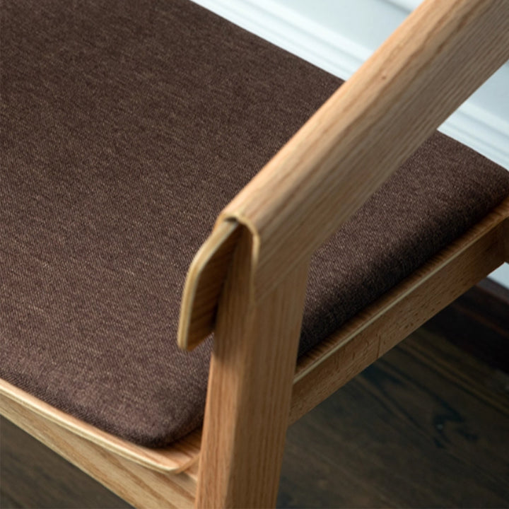 MAS-3595  Masdio Scandinavian Solid Wood Dining Chair