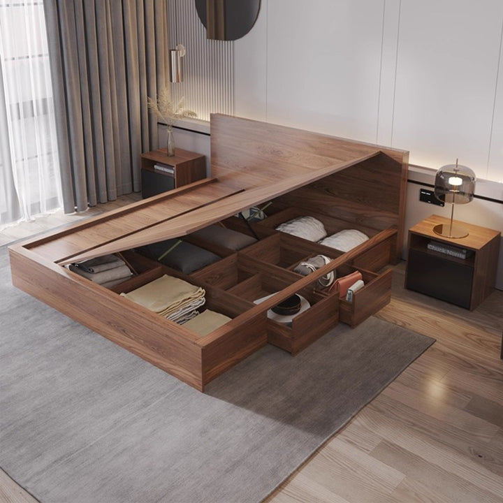 MAS-3597 Masdio Japanese Storage Bedframe