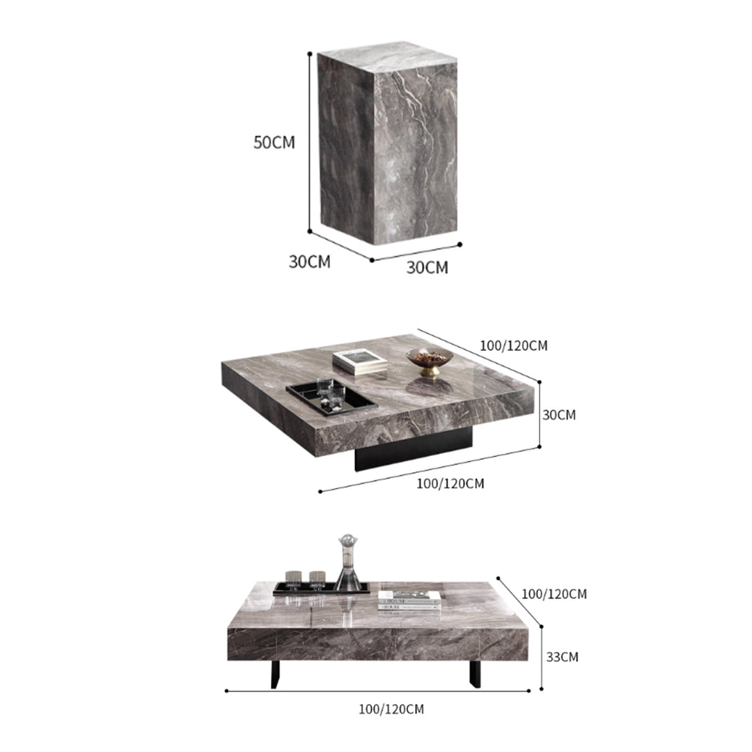MAS-3607 Masdio Modern Sintered Stone Coffee Table