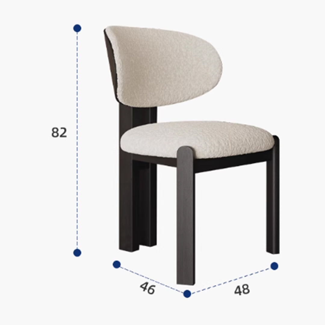 MAS-3610 Masdio Modern Boucle Dining Chair