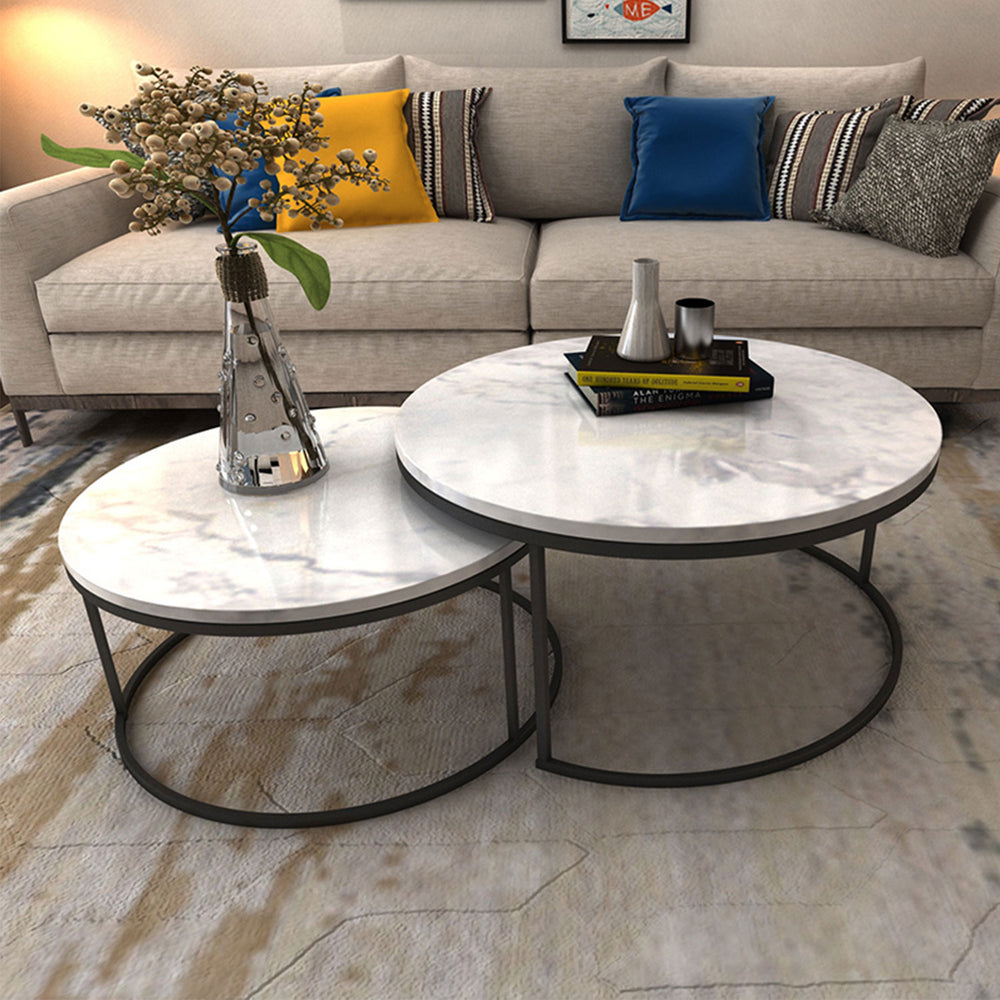 MAS-1383 Masdio Marble Round Coffee Table Masdio