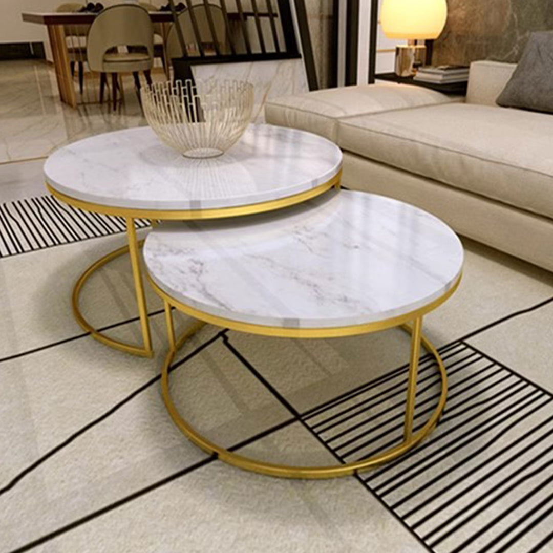 MAS-1383 Masdio Marble Round Coffee Table Masdio