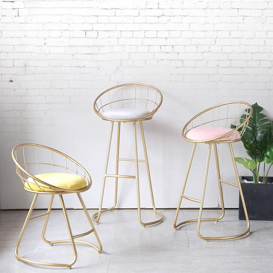 MAS-1344 Masdio Metal Bar Stool for Island Counters Masdio
