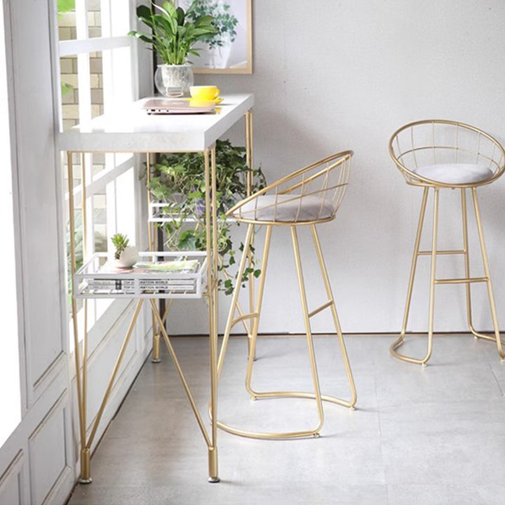 MAS-1344 Masdio Metal Bar Stool for Island Counters Masdio