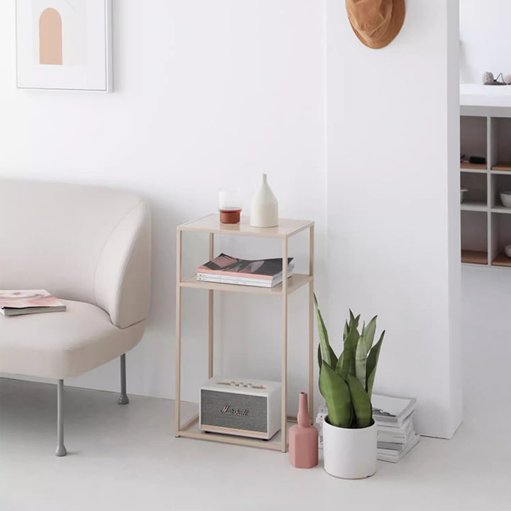 MAS-1262 Masdio Metal End Table Present Them