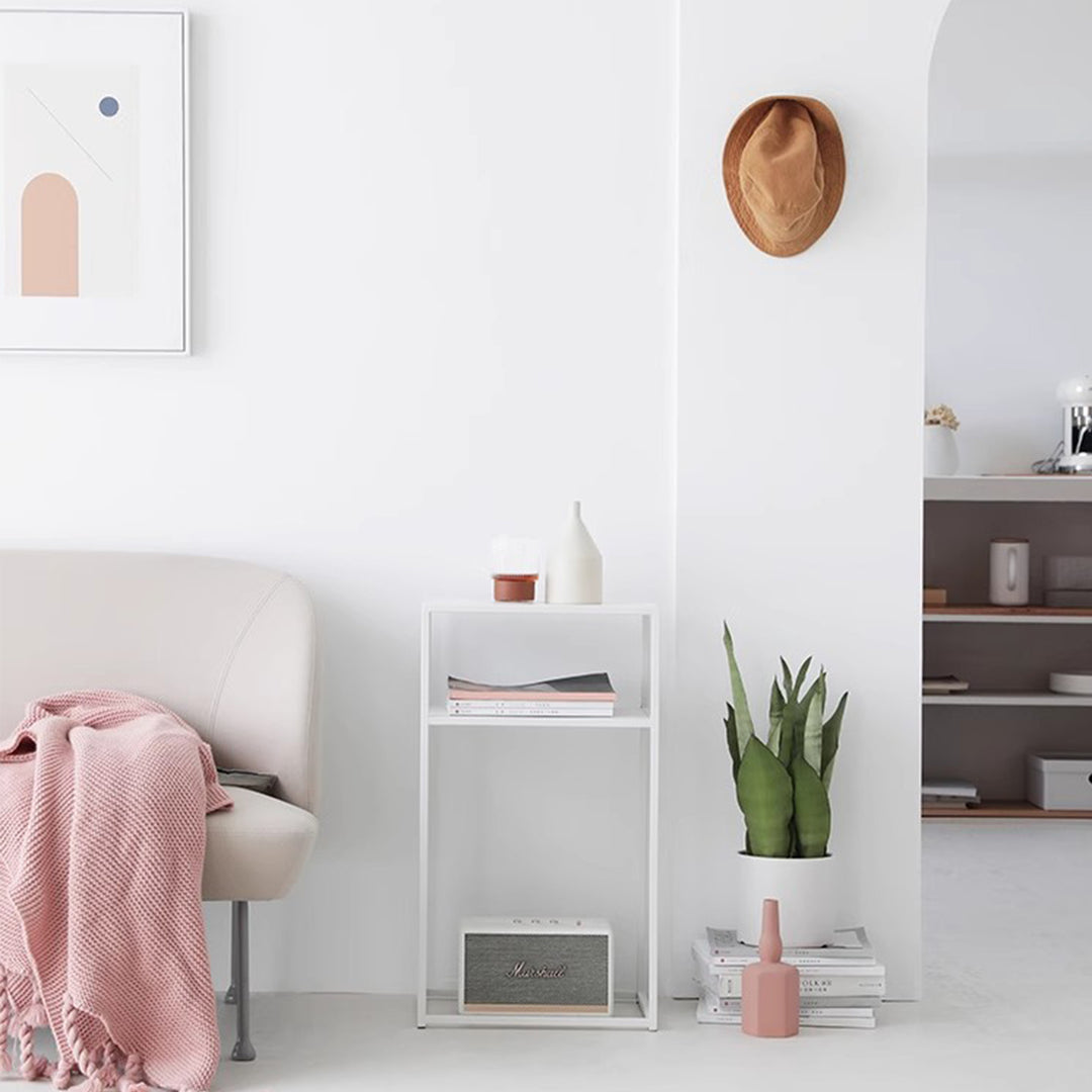 MAS-1262 Masdio Metal End Table Present Them