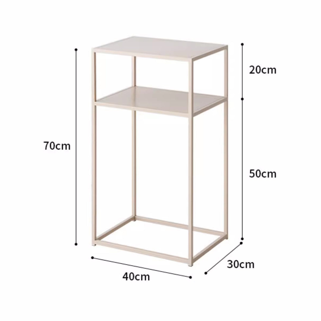MAS-1262 Masdio Metal End Table Present Them