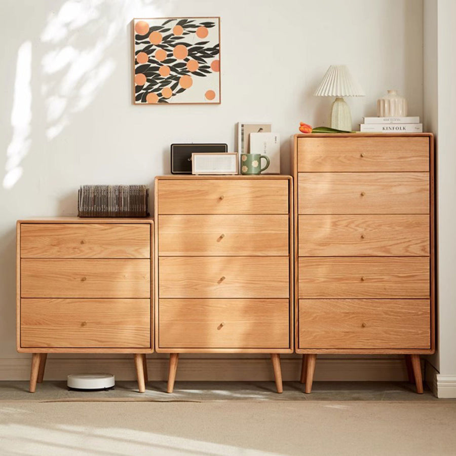 Mid-Century Modern Drawer Chest Present Them