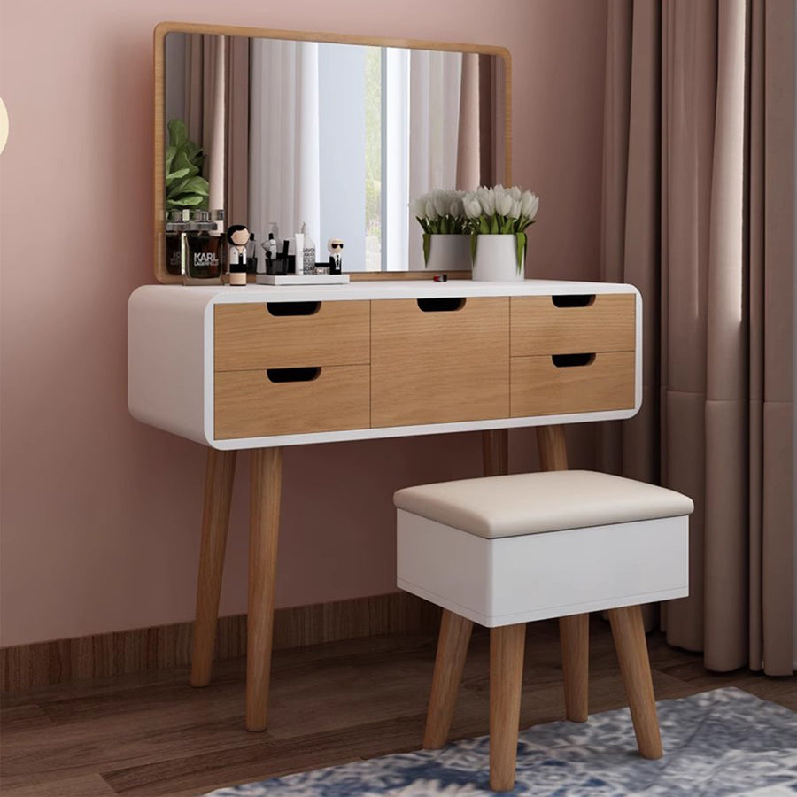 MAS-1363 Masdio Modern Dressing Vanity Storage Table Set Masdio