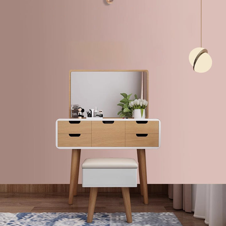 MAS-1363 Masdio Modern Dressing Vanity Storage Table Set Masdio