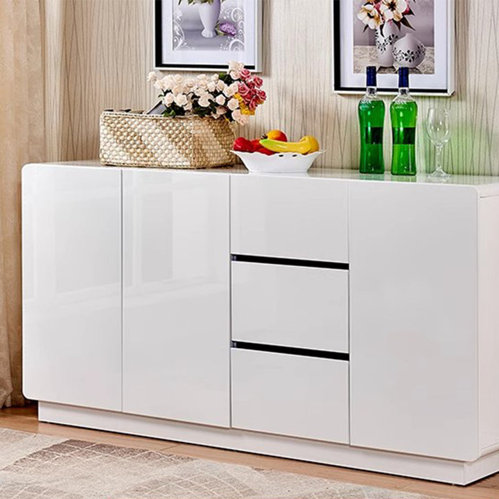Modern High Gloss Sideboard Storage Cabinet Present Them