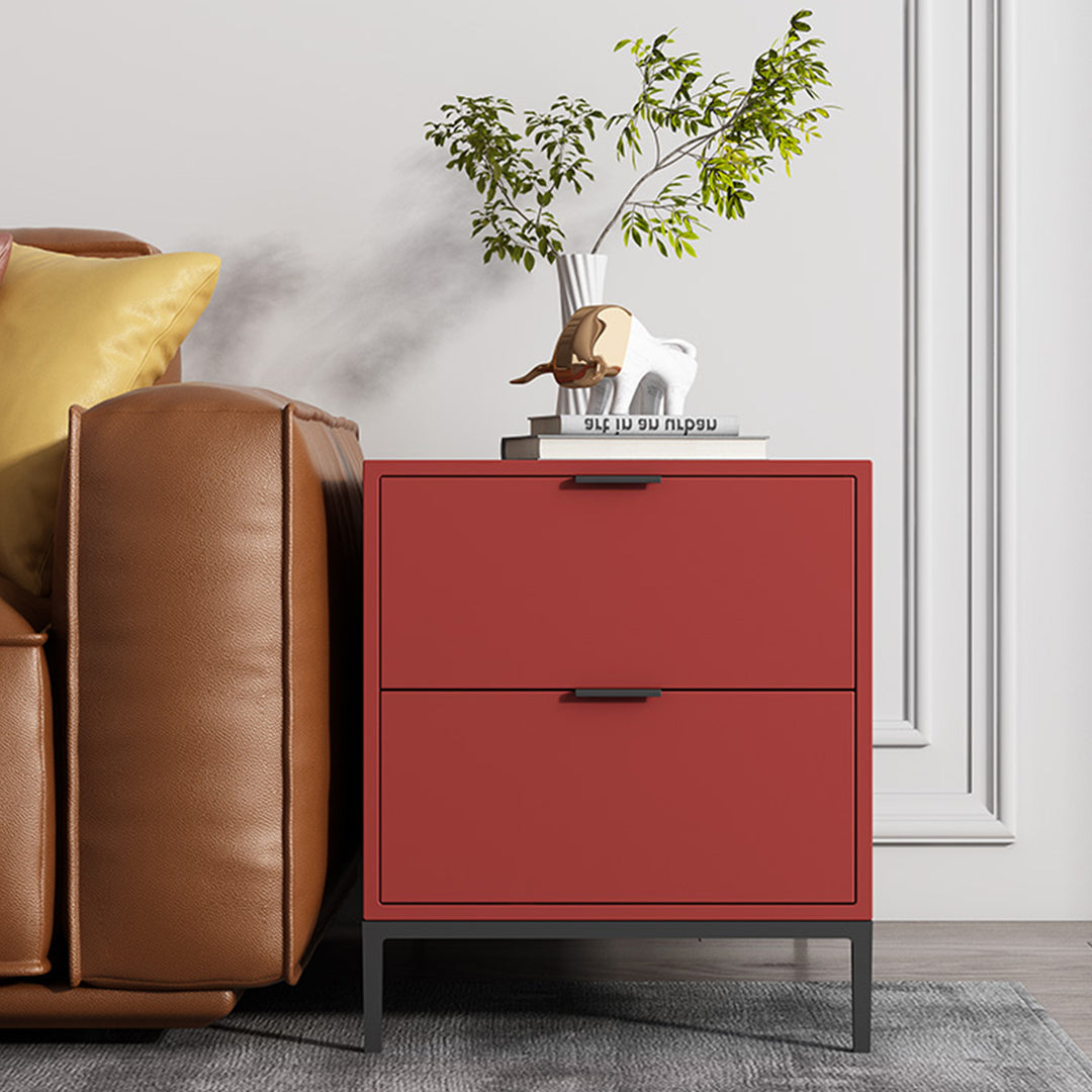 MAS-1244 Masdio Modern Minimalist Side Table with Drawer Present Them