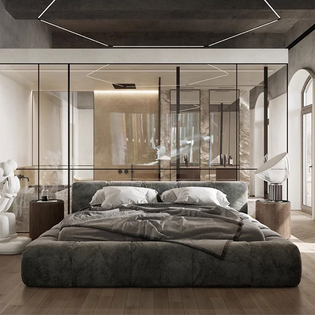 Modern Platform Bed Frame Present Them