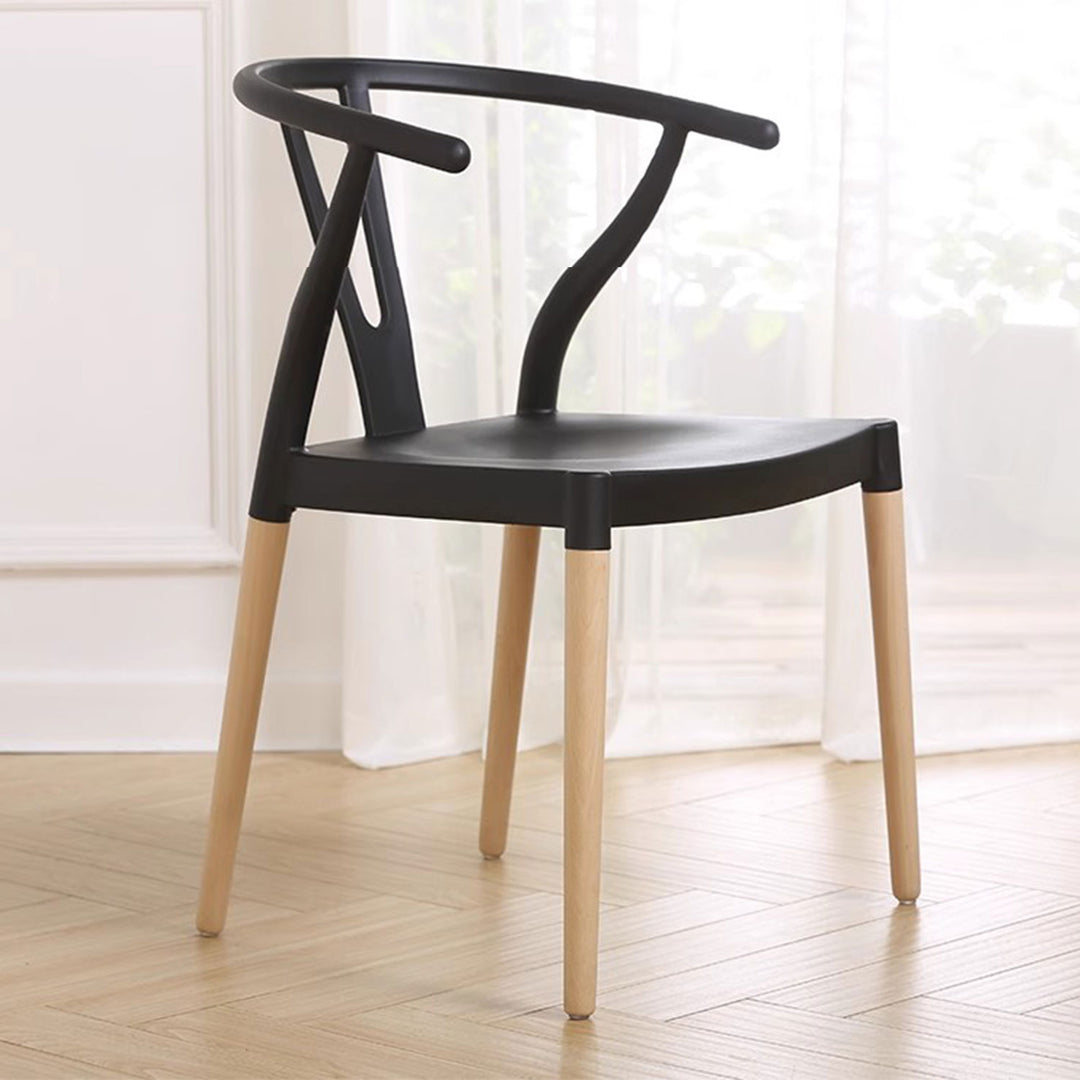 Modern Slat Back Dining Chair Present Them