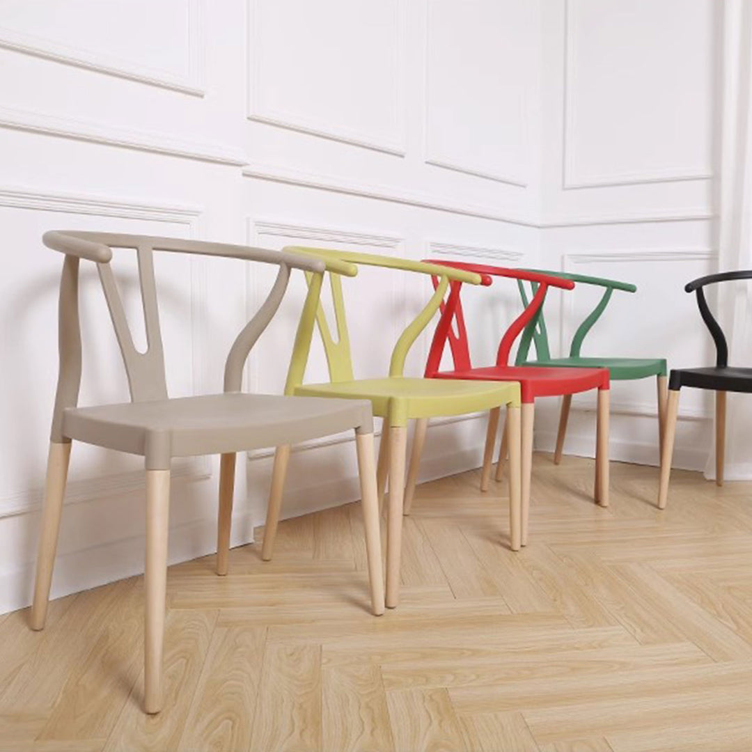 Modern Slat Back Dining Chair Present Them
