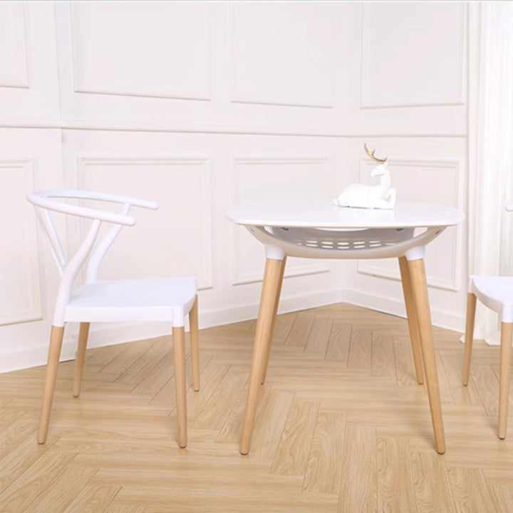 Modern Slat Back Dining Chair Present Them