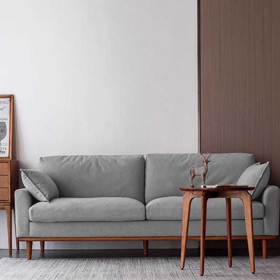 Modern Square Arm Sofa Present Them